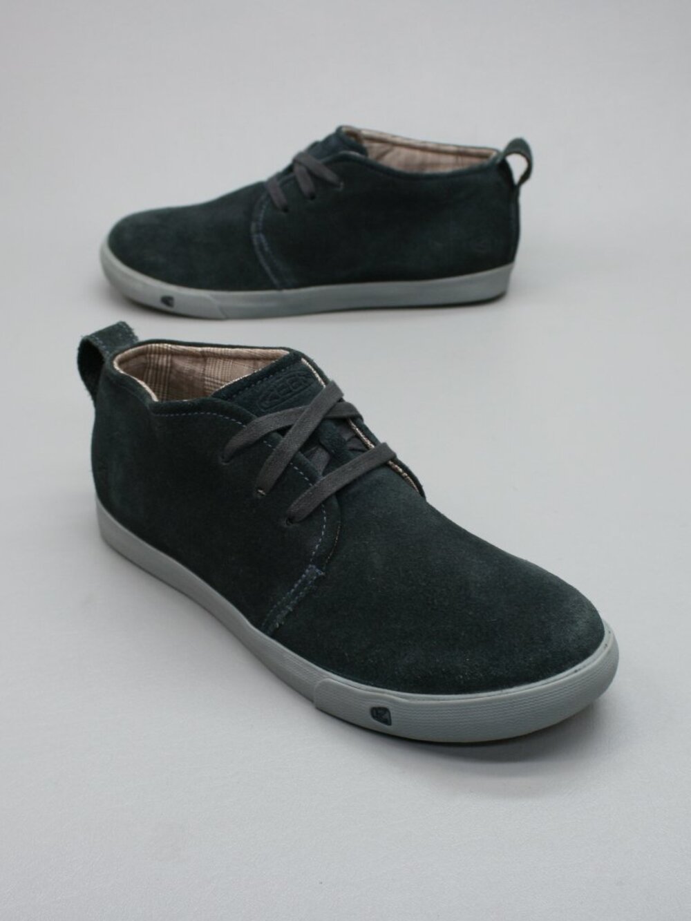 Keen Men's 7 Cush Santa Cruz Blue Suede Cush Chukka Casual Lace-up Ankle Boots